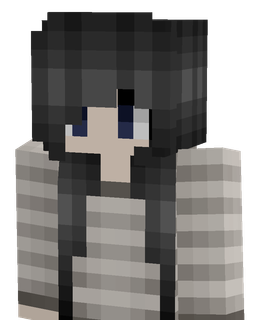 Black skin: bust render