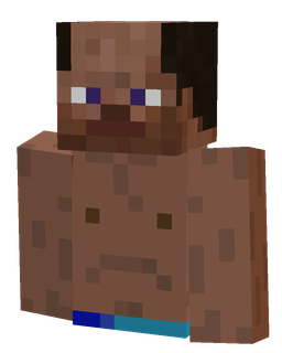 Brown skin: bust render