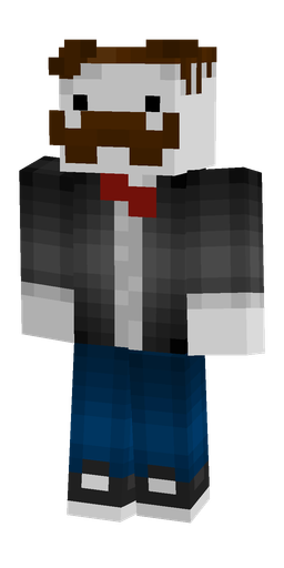 Black skin: body, front render