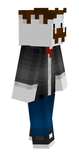 Black skin: body, right side render