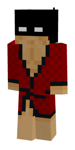 Black skin: body, front render