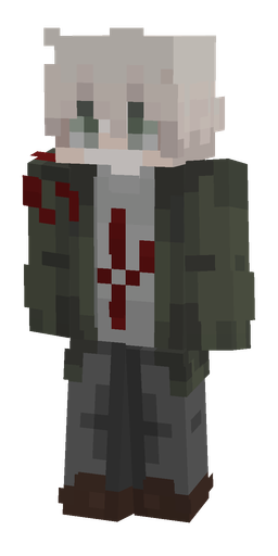 Black skin: body, front render