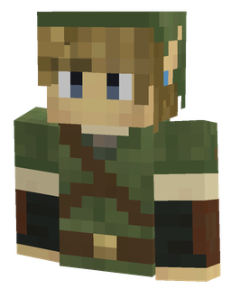 Brown skin: bust render
