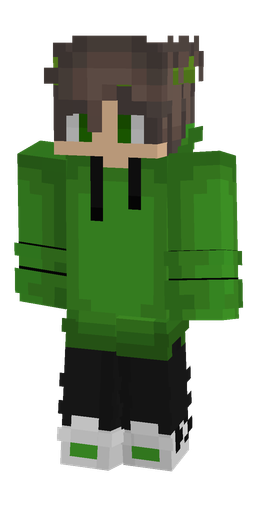 Black skin: body, front render