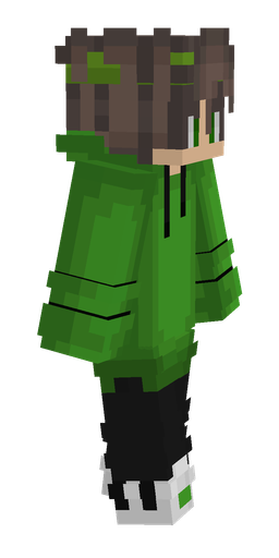 Black skin: body, right side render
