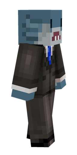 Black skin: body, right side render