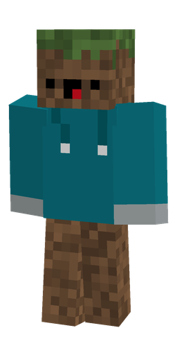 Blue skin: body, front render