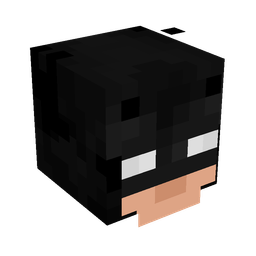 Black skin: head render