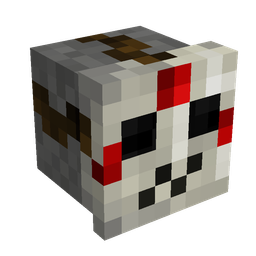Black skin: head render