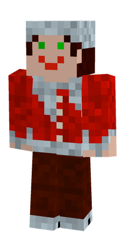 Blue skin: body, front render