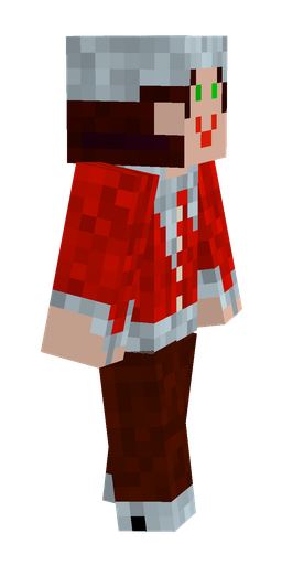Blue skin: body, right side render