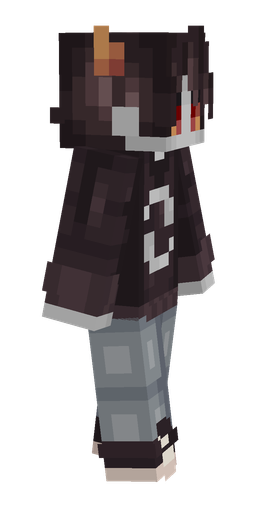 Black skin: body, right side render