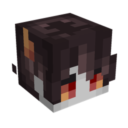 Black skin: head render