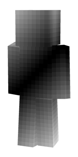 Black skin: body, back render