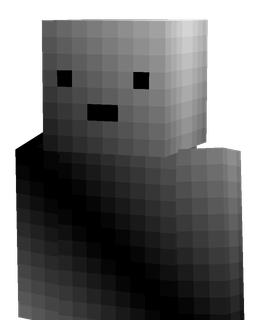 Black skin: bust render