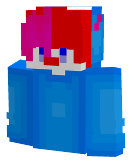 Blue skin: bust render
