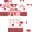 Pink skin: raw texture render