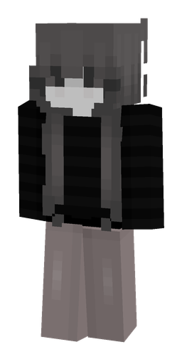 Black skin: body, front render