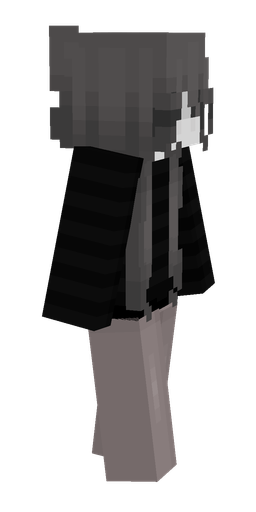 Black skin: body, right side render