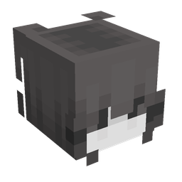 Black skin: head render