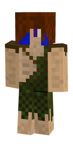 Brown skin: body, front render