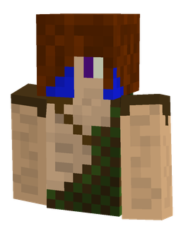 Brown skin: bust render