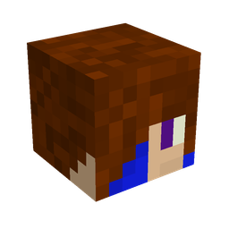 Brown skin: head render
