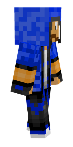 Black skin: body, right side render
