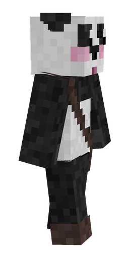 Black skin: body, right side render