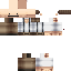 Brown skin: raw texture render