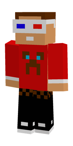 Black skin: body, front render