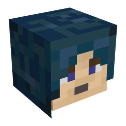 Blue skin: head render