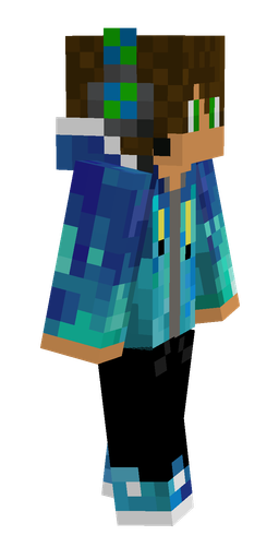 Black skin: body, right side render