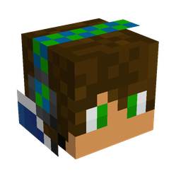 Black skin: head render
