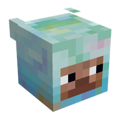 Blue skin: head render