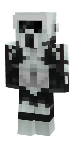 Black skin: body, front render