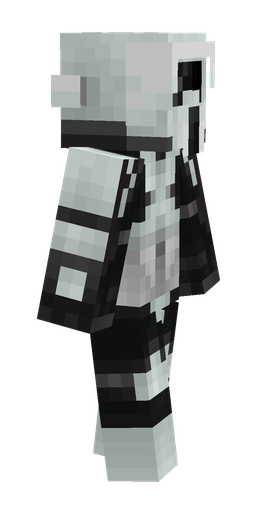 Black skin: body, right side render
