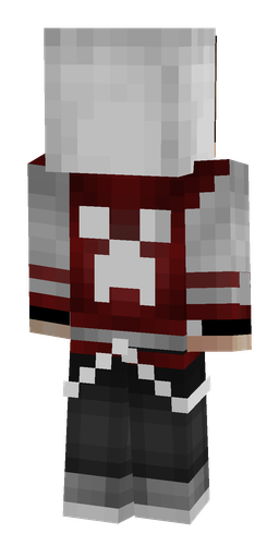 Black skin: body, back render