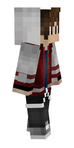 Black skin: body, right side render