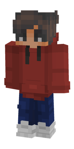 Blue skin: body, front render