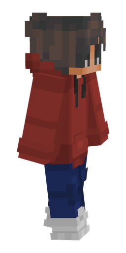Blue skin: body, right side render
