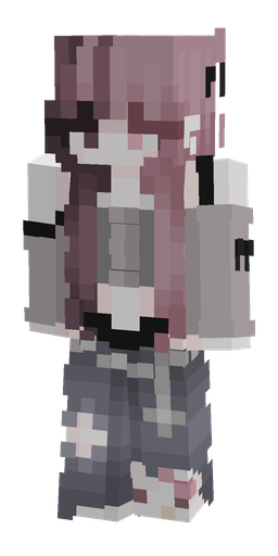 Gray skin: body, front render