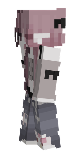 Gray skin: body, left side render