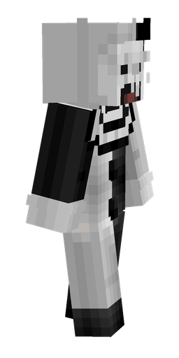 Black skin: body, right side render