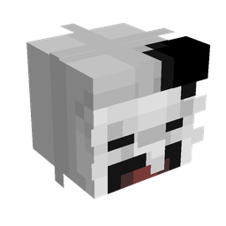 Black skin: head render