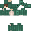 Green skin: raw texture render
