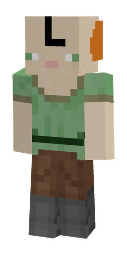 Green skin: body, front render
