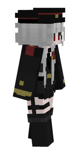 Black skin: body, right side render