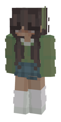 Black skin: body, front render