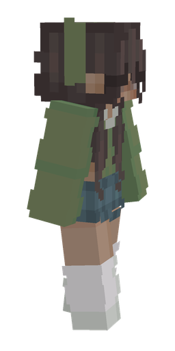 Black skin: body, right side render